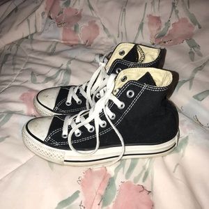 High Top Converse black
